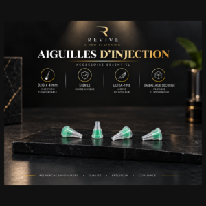 Aiguilles pour stylo 32G 4 mm – Boîte de 10